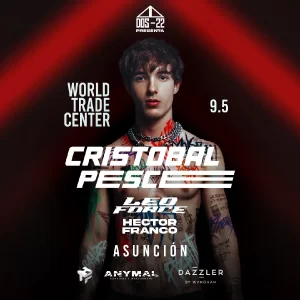 Cristobal Pesce se presenta en el World Trade Center