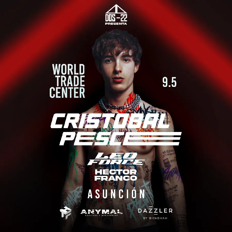 Cristobal Pesce se presenta en el World Trade Center