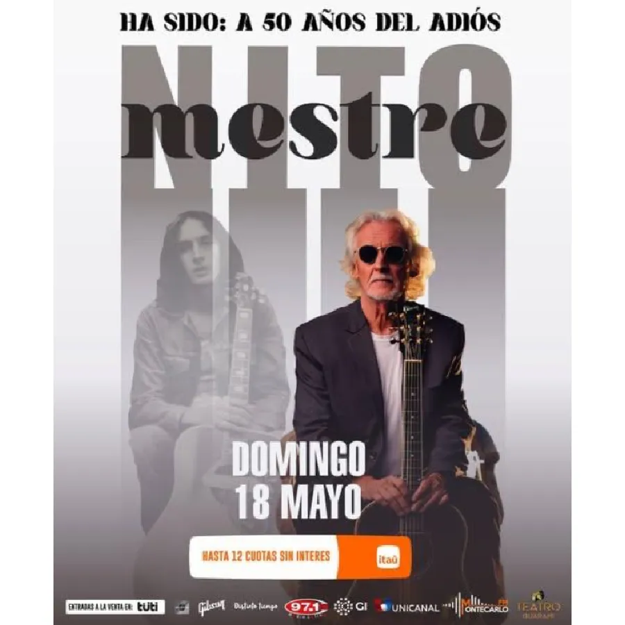 Nito Mestre concierto en Paraguay