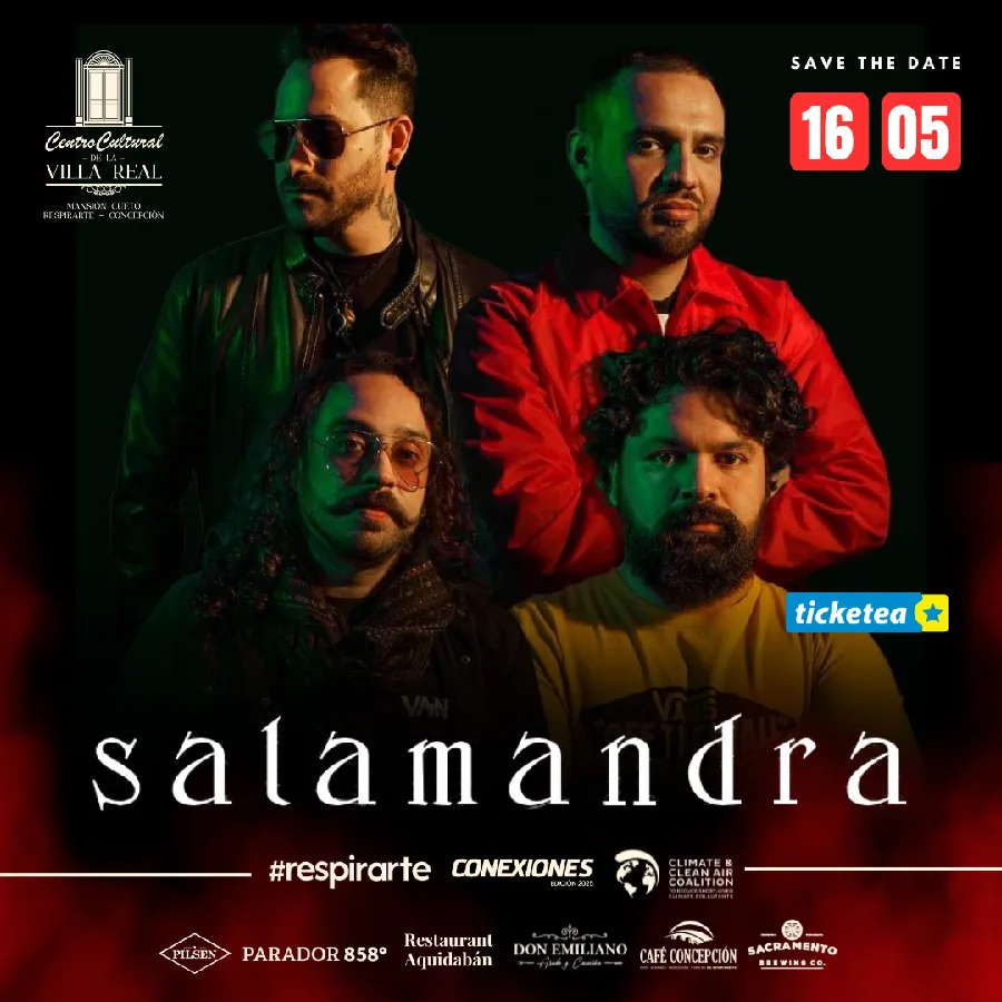 Salamandra concierto en vivo