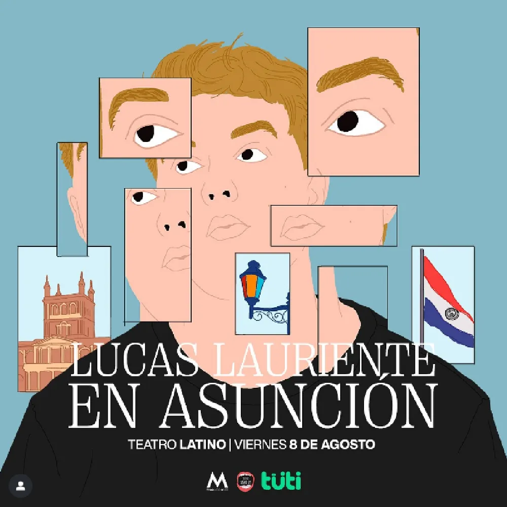 Lucas Lauriente en Asunción