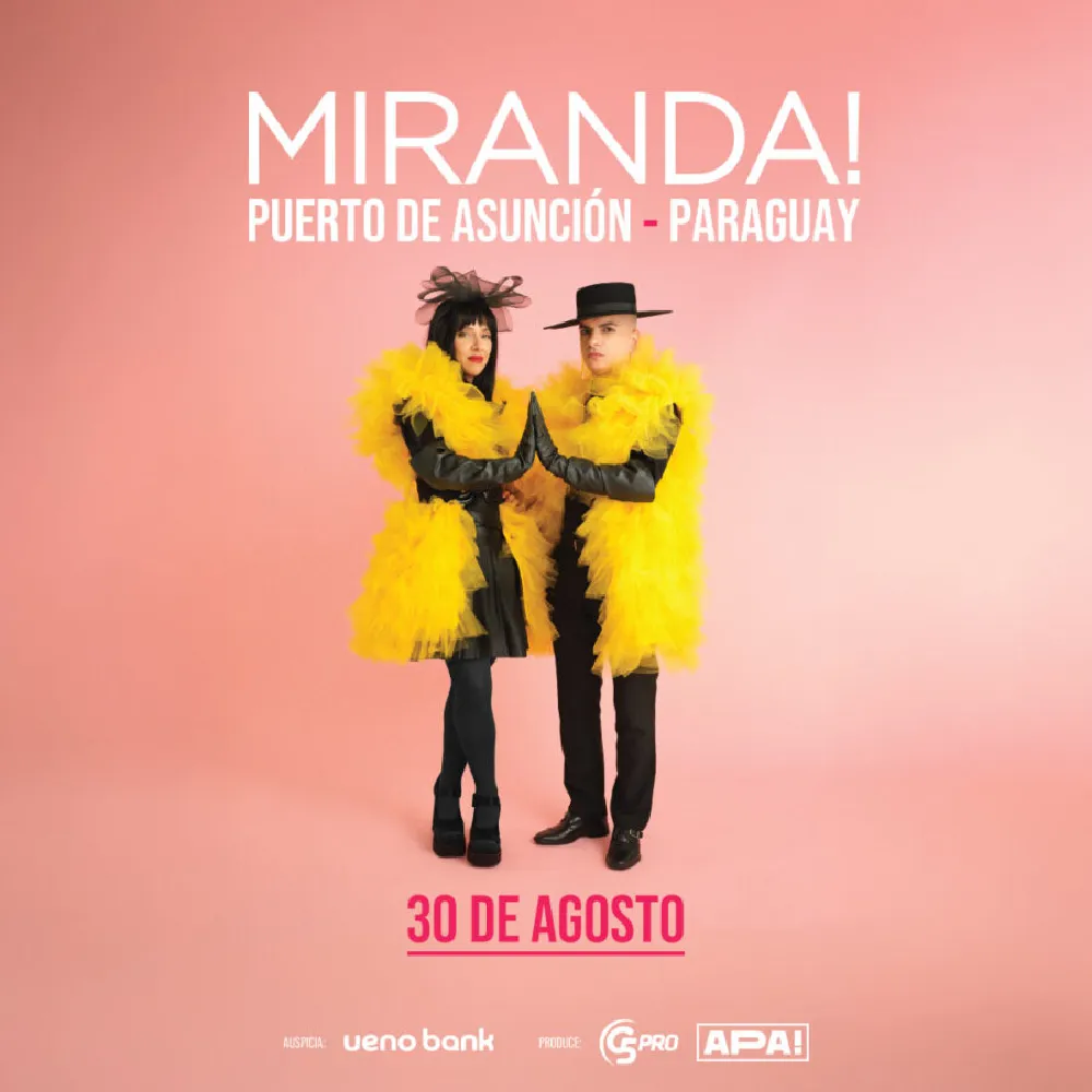 Miranda! Concierto en Paraguay 2025