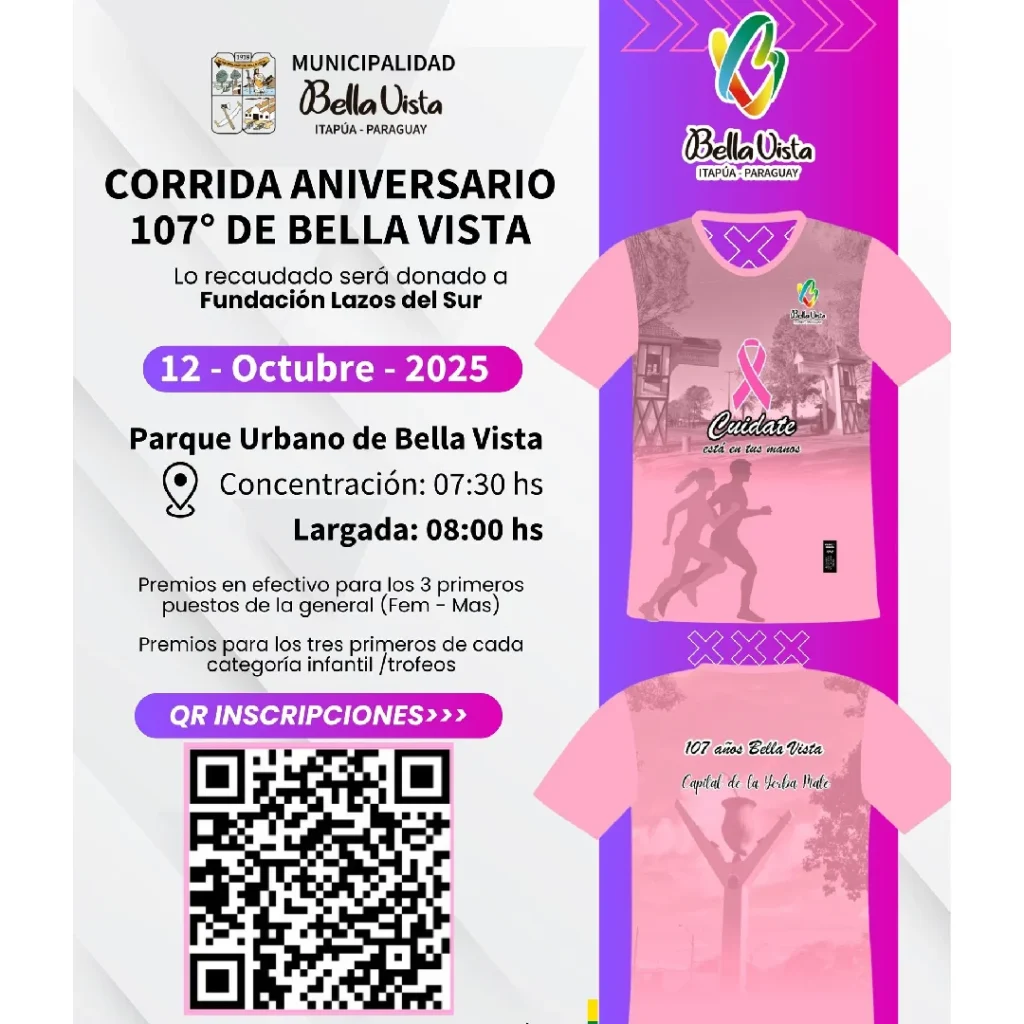 Corrida Aniversario 107 Bella Vista
