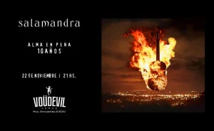 Salamandra – Alma en Peña 10 Años