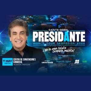 Dante Gebel en Paraguay – Presidente World Tour 2026
