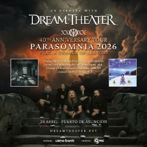 Dream Theater en Paraguay- PARASOMNIA 2026
