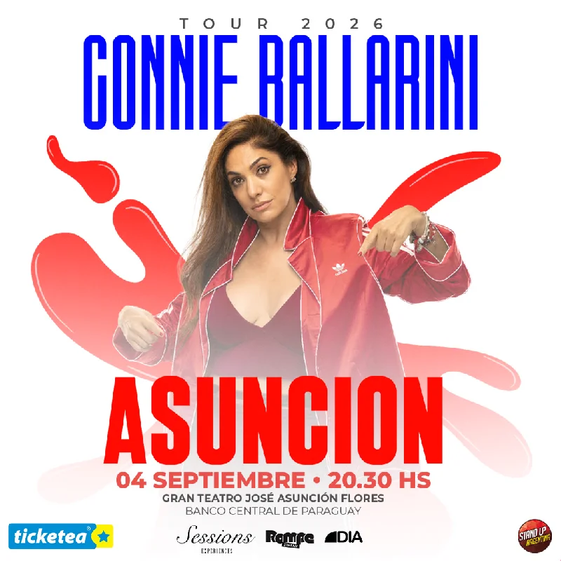 Connie Ballarini en Paraguay 2026