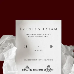 Eventos LATAM 2026 – Referentes de bodas y eventos en Paraguay