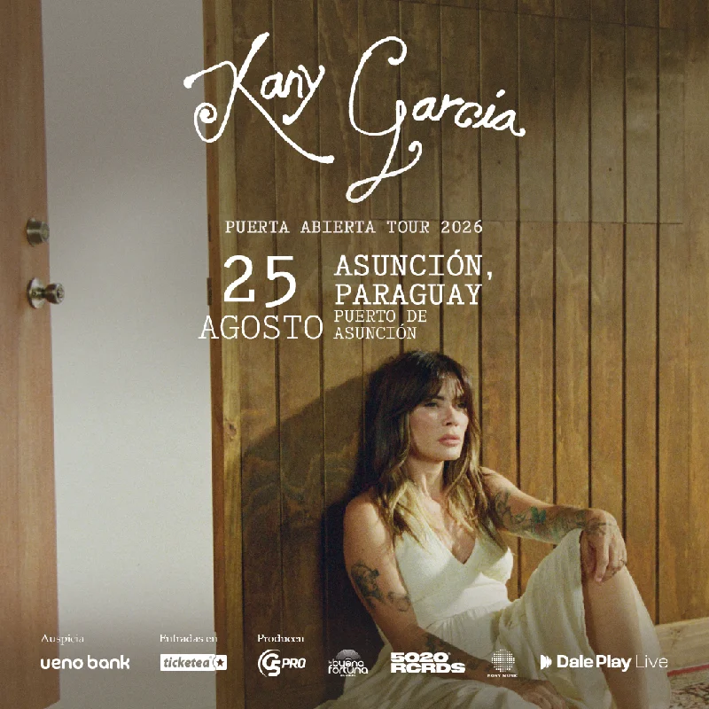 Kany García llega a Asunción con su Puerta Abierta Tour 2026