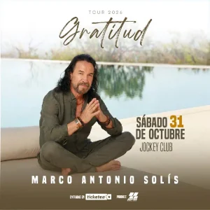 Marco Antonio Solís: Gratitud Tour 2026 en Asunción